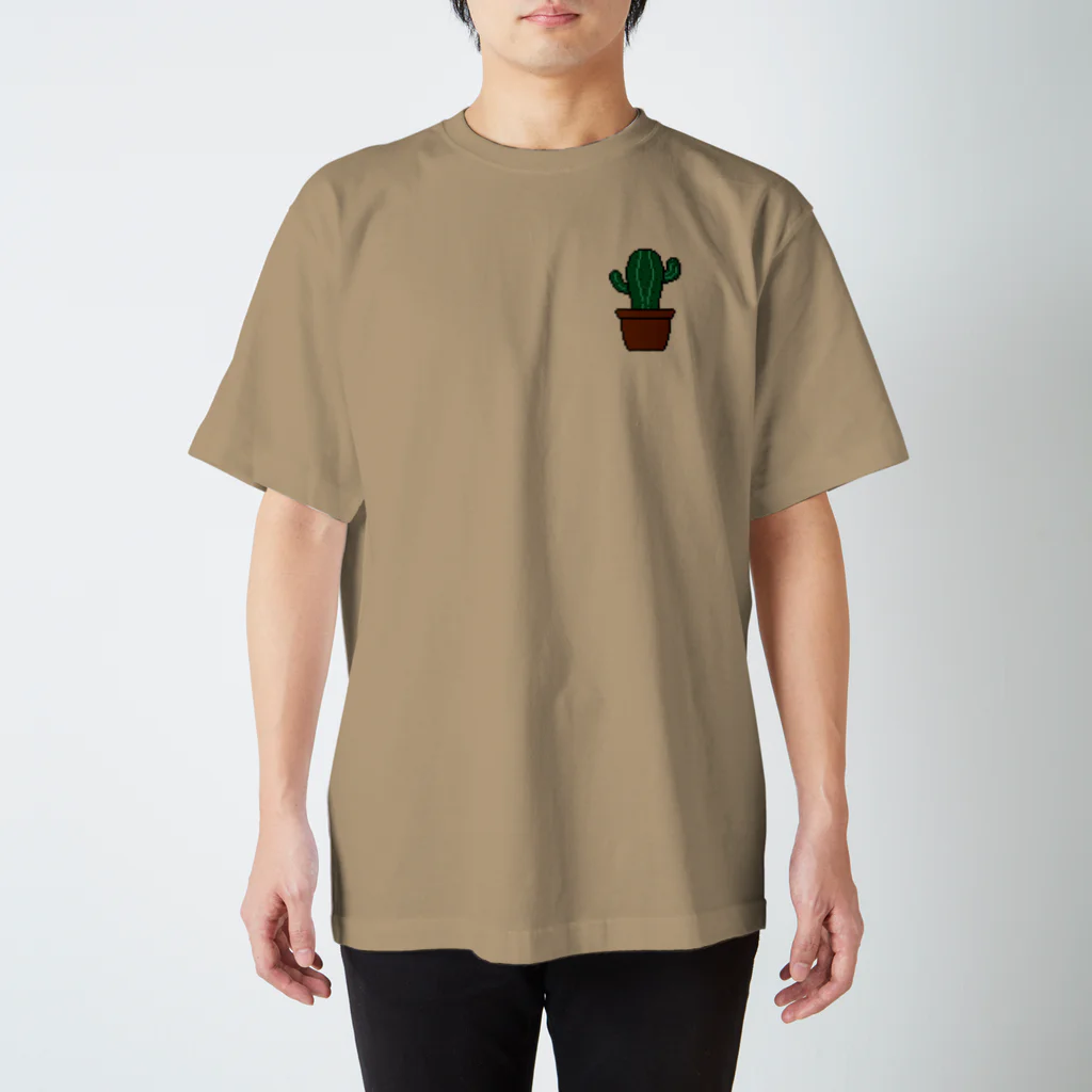 yuNN3のサボテン　cactus ドット絵 Regular Fit T-Shirt