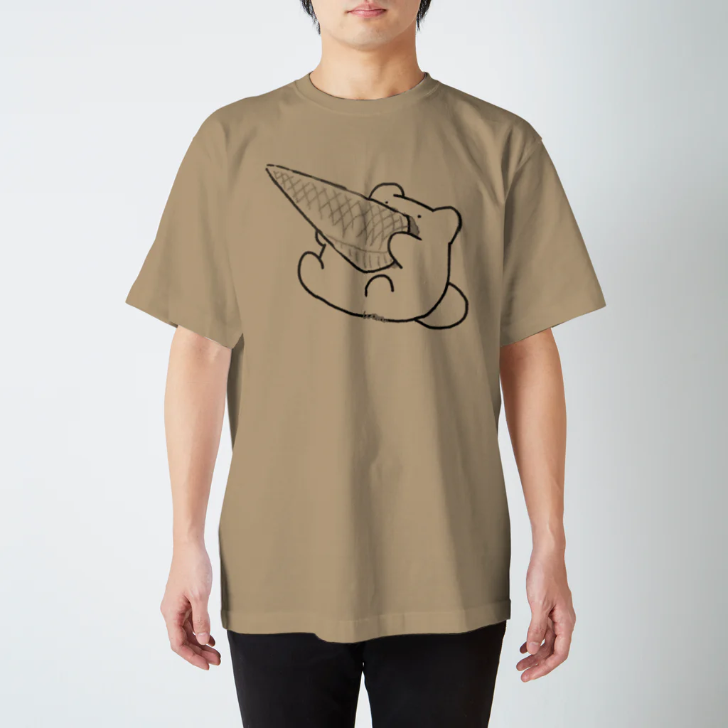 わくわく珍獣パークのBIGアイスまるねすくん Regular Fit T-Shirt