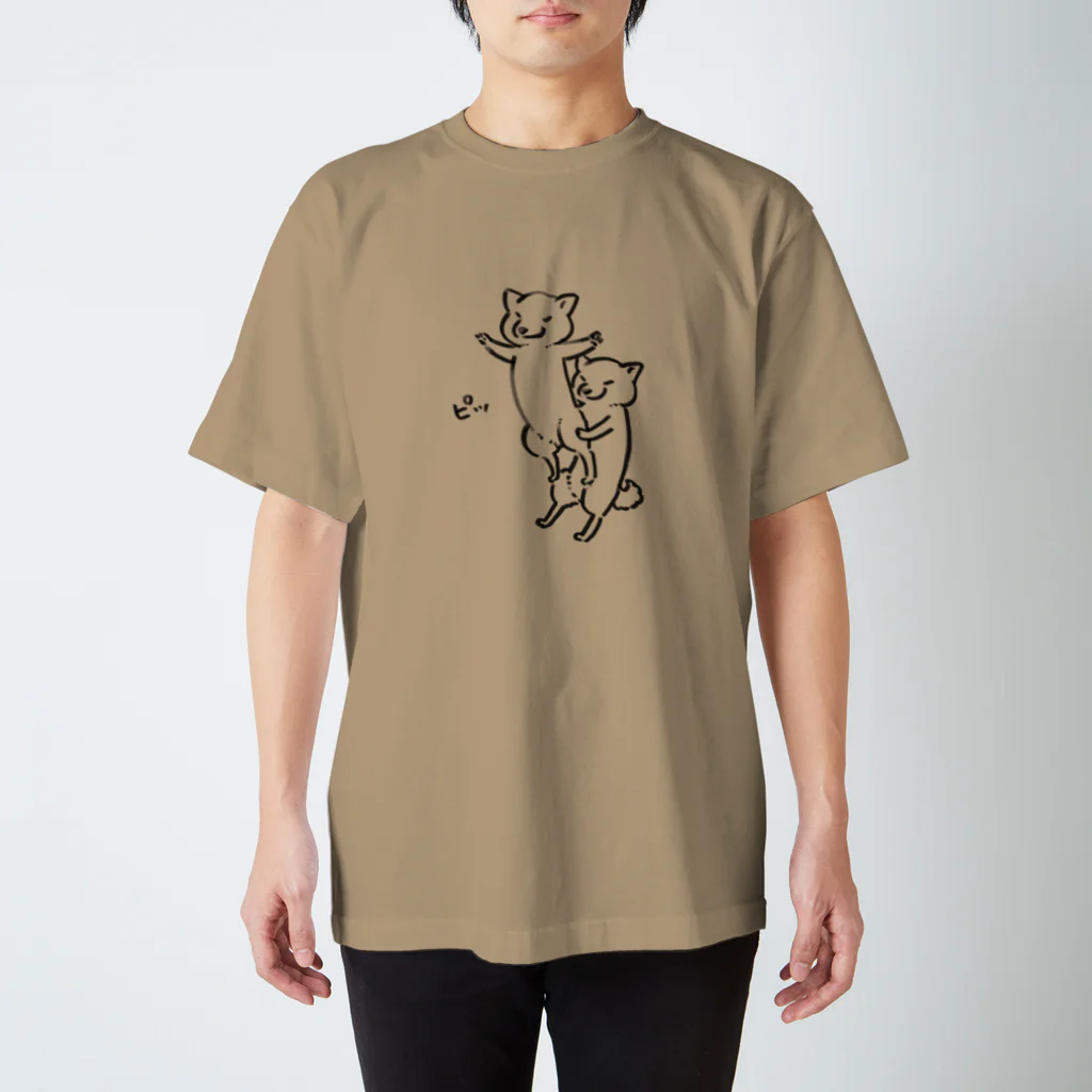 真希ナルセ（マキナル）の組体操（柴犬） Regular Fit T-Shirt
