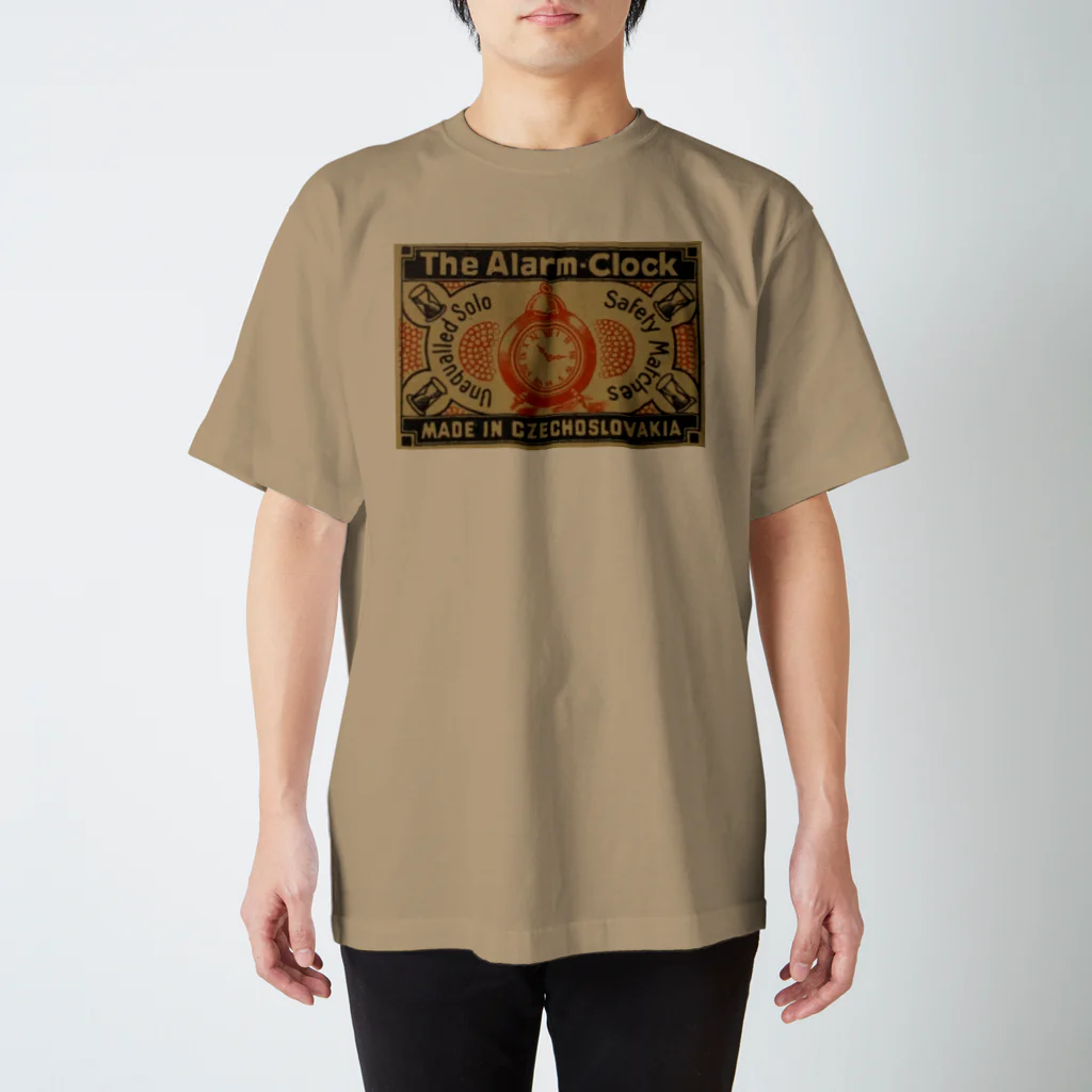 YS VINTAGE WORKSのチェコスロヴァキア　アラームクロック　レトロ スタンダードTシャツ