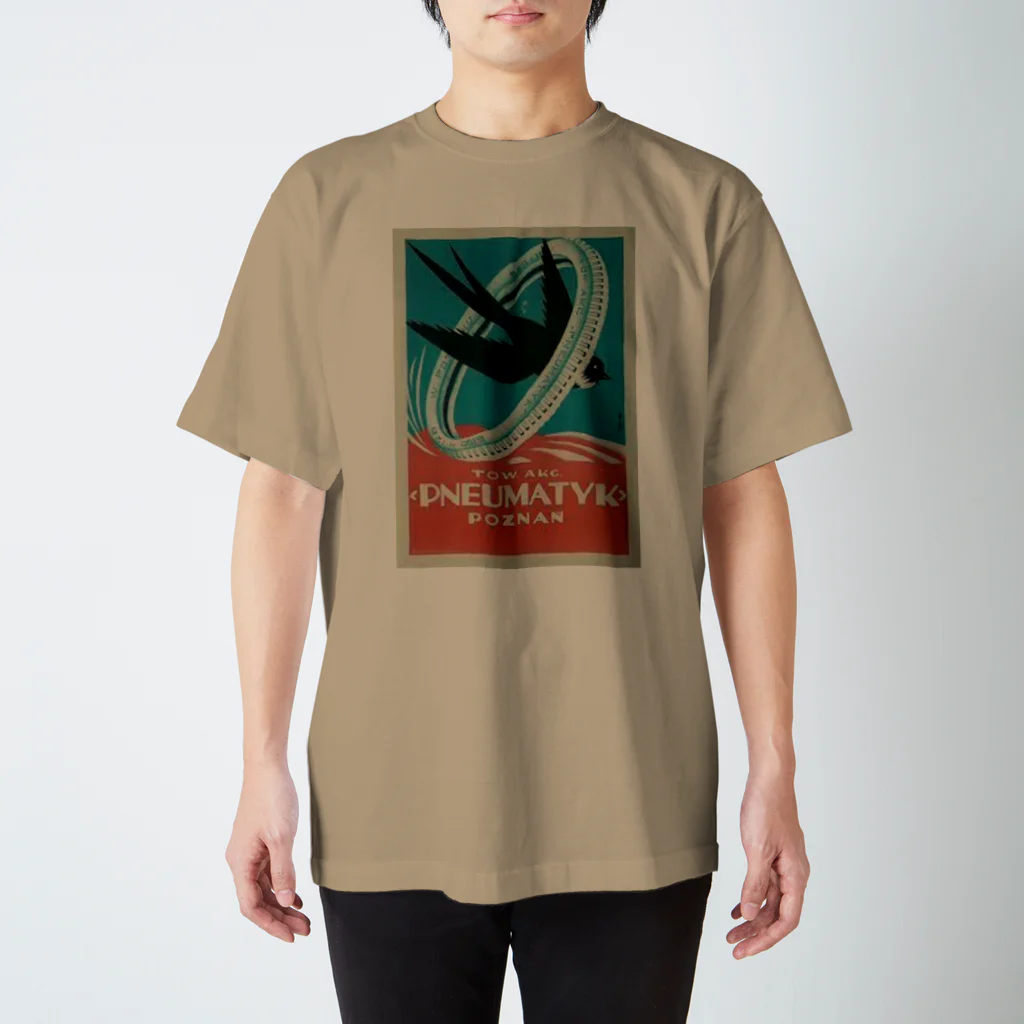 YS VINTAGE WORKSのポーランド　ツバメ　スワロー スタンダードTシャツ