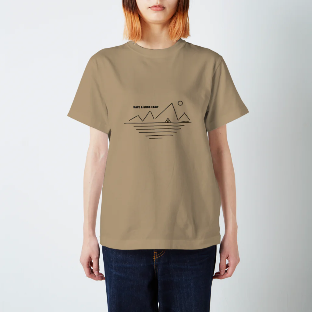 AMATUMU_CAMPのAMATUMU.Tシャツ.ロンT Regular Fit T-Shirt