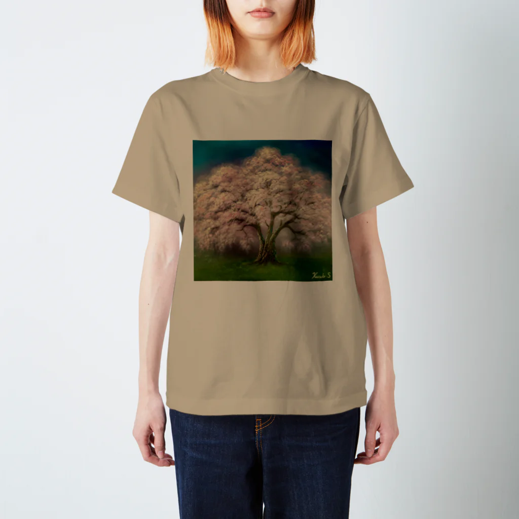 Shingo Kazuko's SHOPのCherry Blossoms Regular Fit T-Shirt