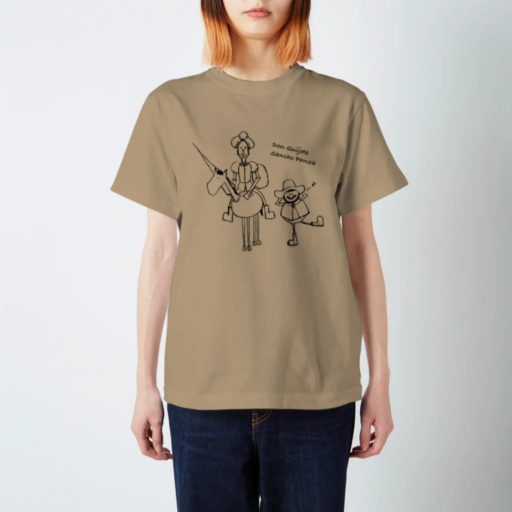 ポンコツリーナのお店のドン・キホーテとサンチョパンサ Regular Fit T-Shirt