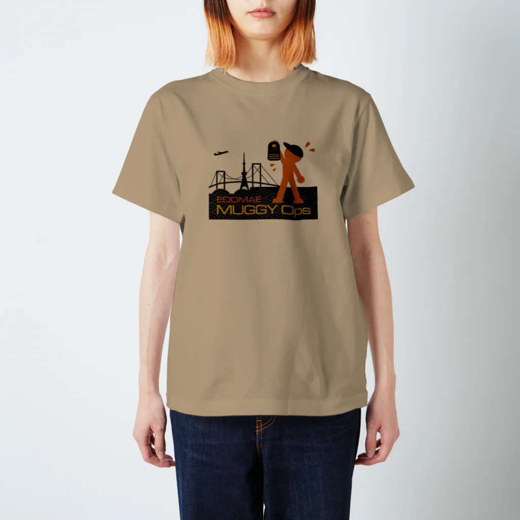 BondancerのEDOMAE MUGGY Ops.（Urban） スタンダードTシャツ