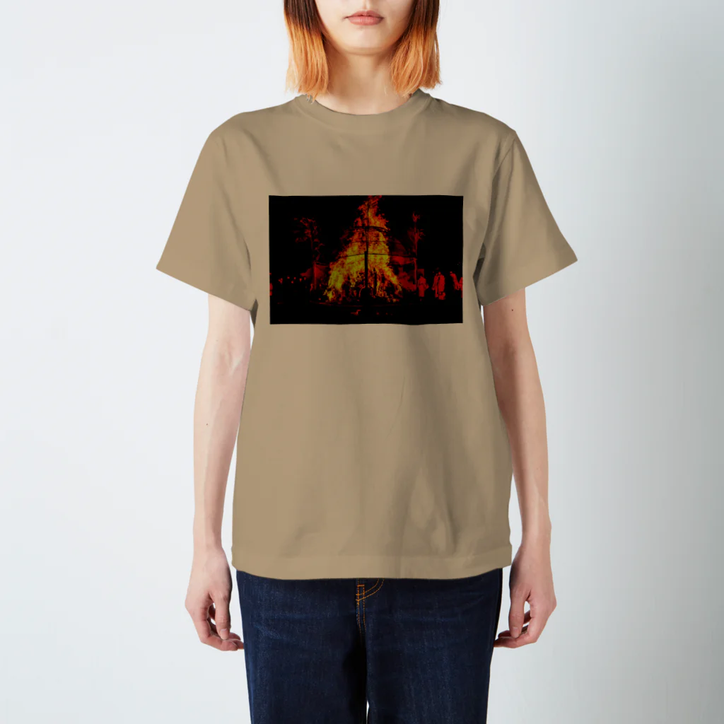 藤羊の神事　どんど焼き スタンダードTシャツ