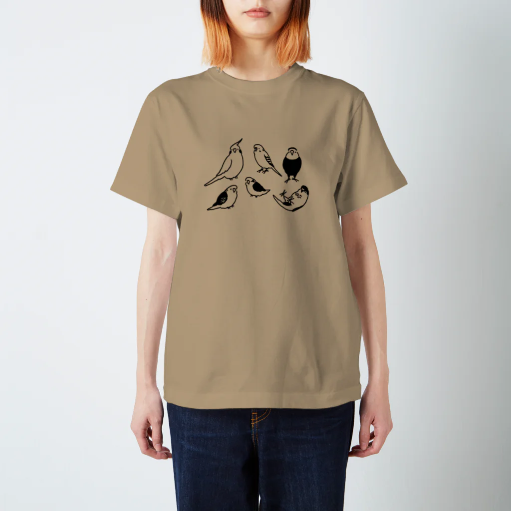 とりちゃんたちのグッズやさんのとりちゃんたち Regular Fit T-Shirt