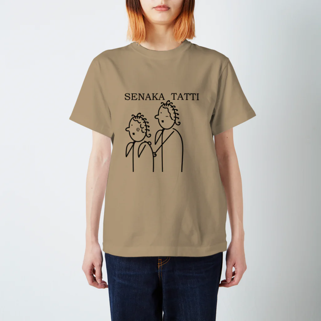 まるちゃん。のSENAKA TATTI スタンダードTシャツ