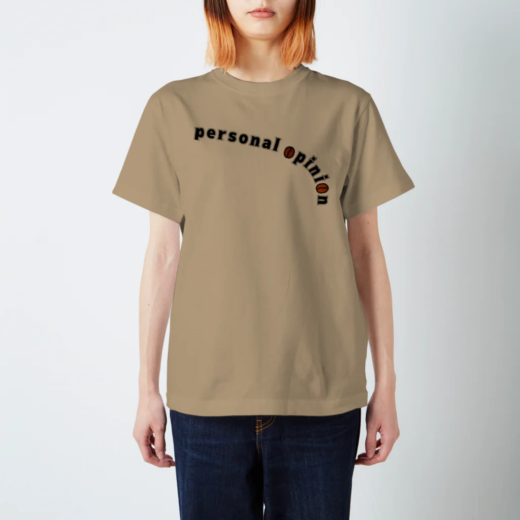 とんたんとかんたんのCOFFEE ROASTING COLLOR CHART Regular Fit T-Shirt