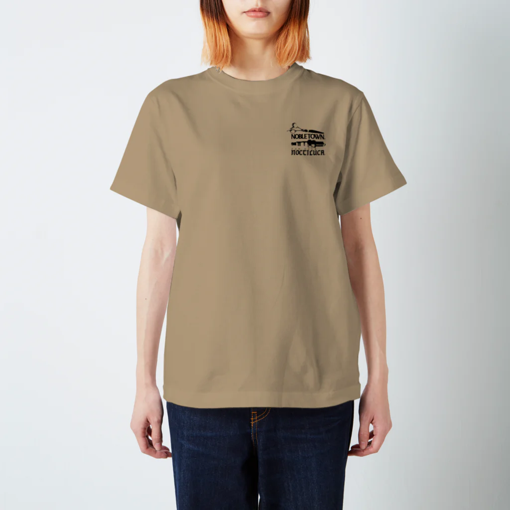 Car Club NOCTILUCAのFor NOBLE TOWN Regular Fit T-Shirt