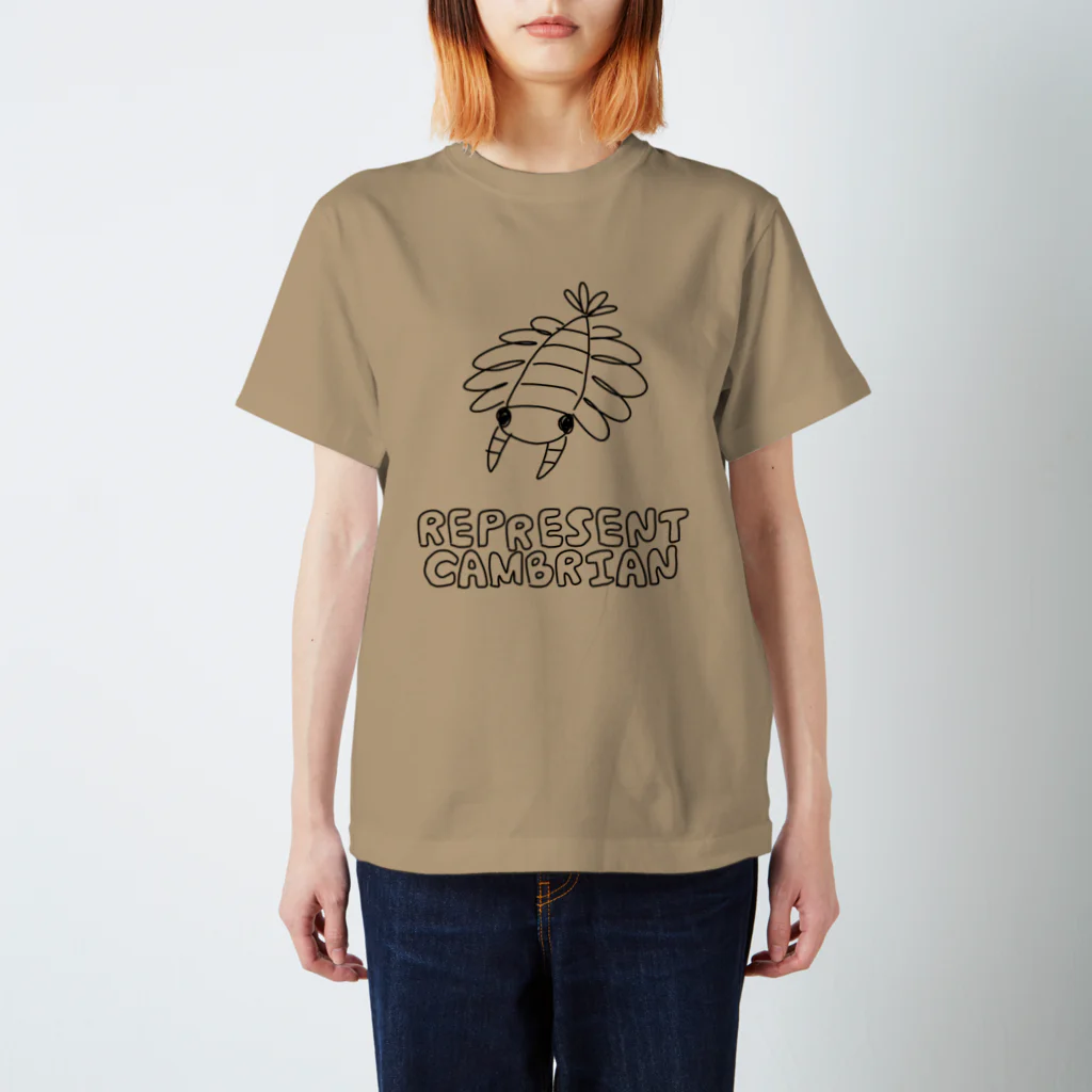 我楽多(がらくた)の【REPRESENT CAMBRIAN】 スタンダードTシャツ