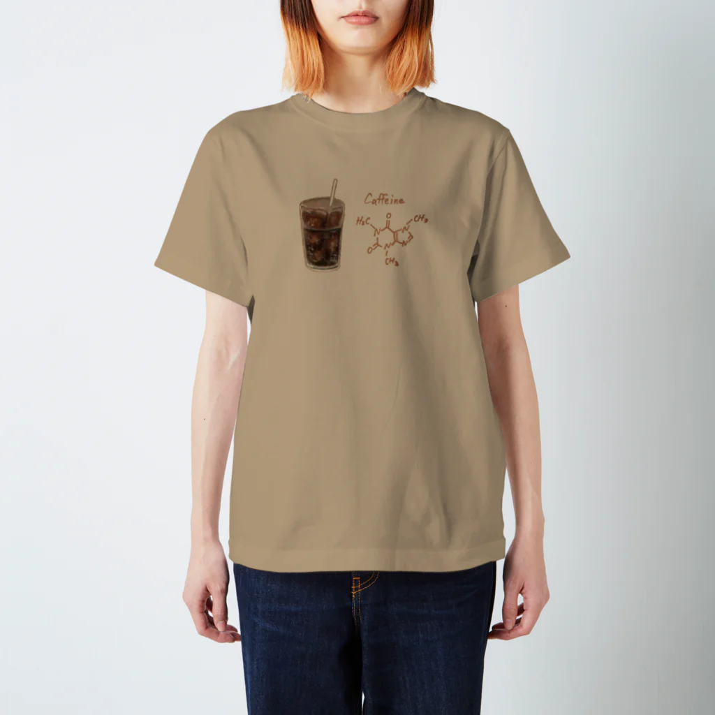 そらまめのカフェイン　アイスコーヒーバージョン Regular Fit T-Shirt