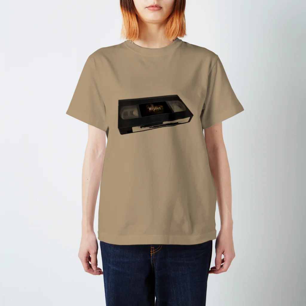 palkoの部屋のreplay_VHS スタンダードTシャツ