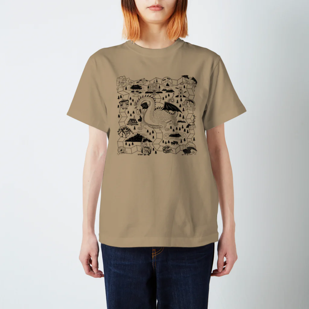 たじまなおとのグッズのRPGすごろく スタンダードTシャツ