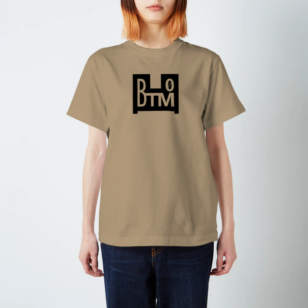 虚無の射精商店のBTM-BLACK スタンダードTシャツ