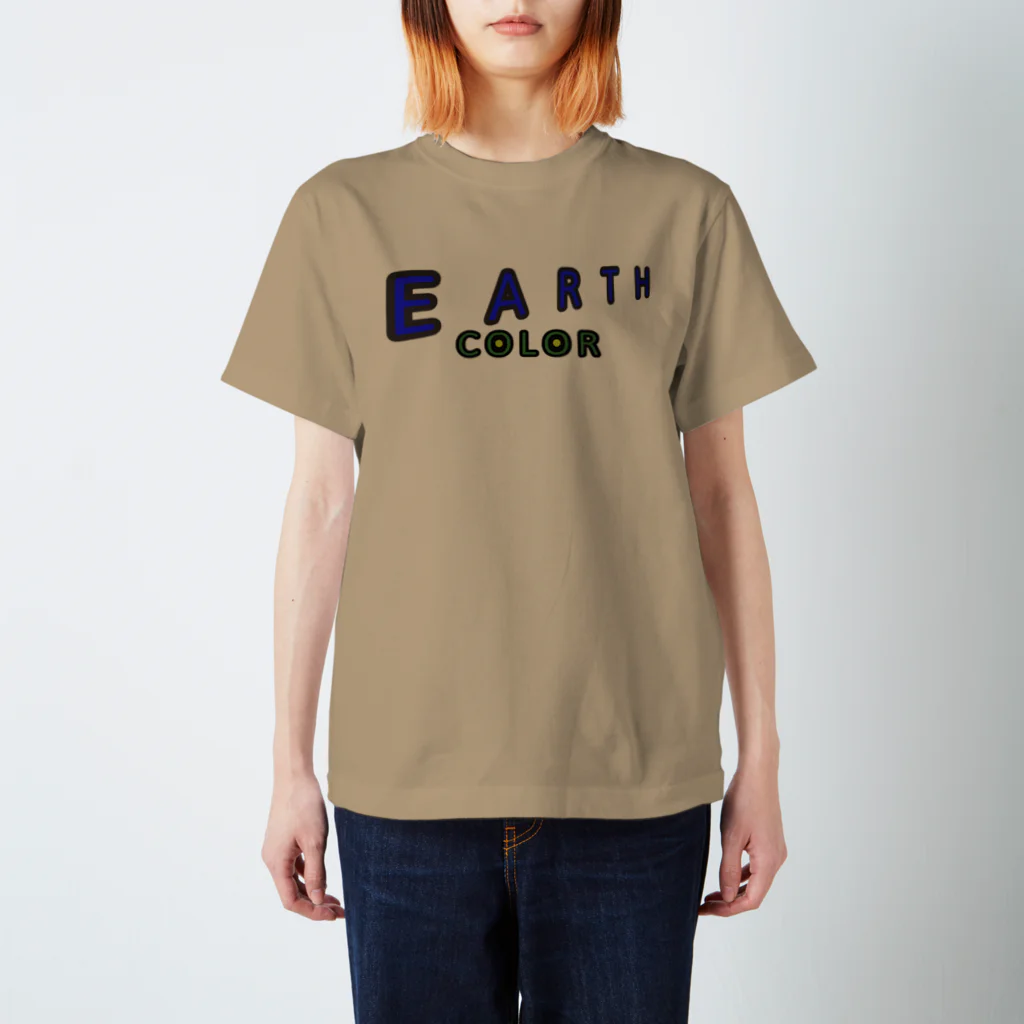 BadAndKrazyAssociationのおれのアースカラー Regular Fit T-Shirt