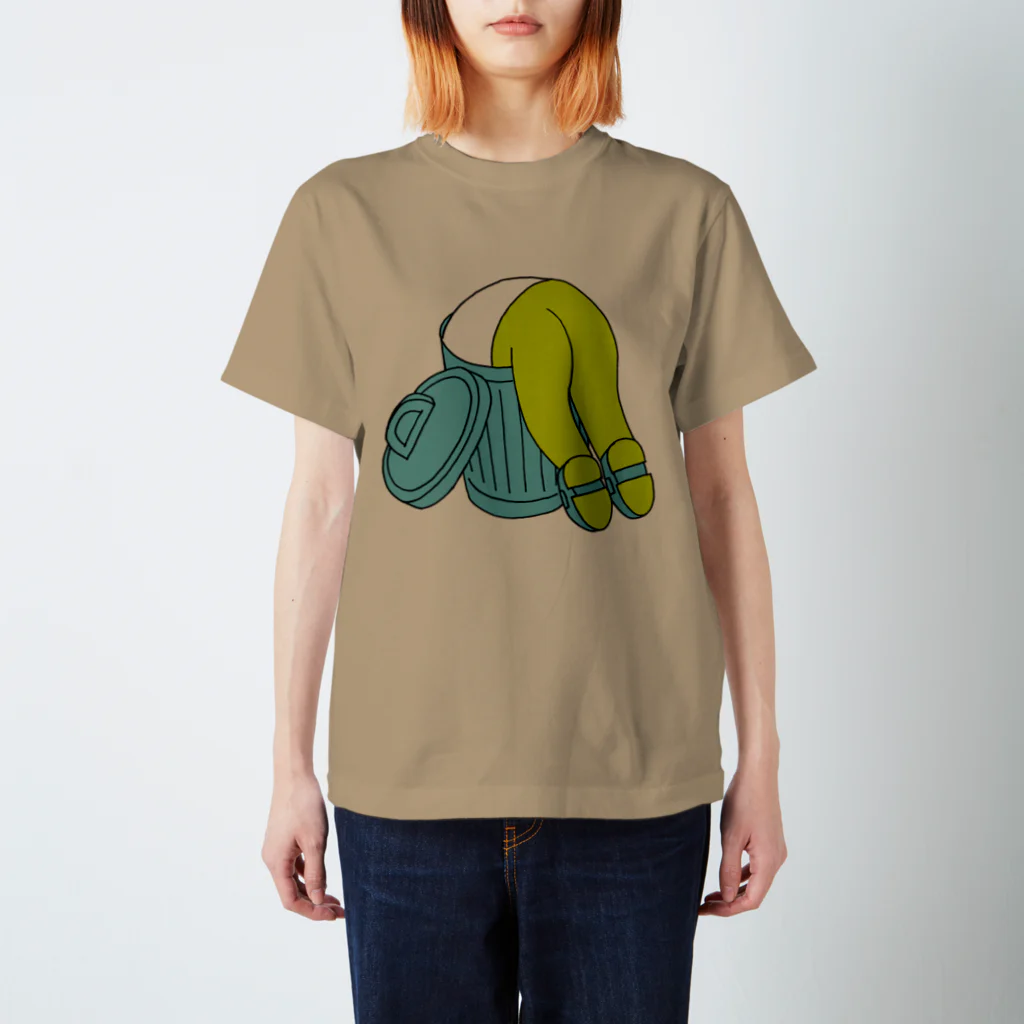 OKAMEのゴミ箱くん Regular Fit T-Shirt