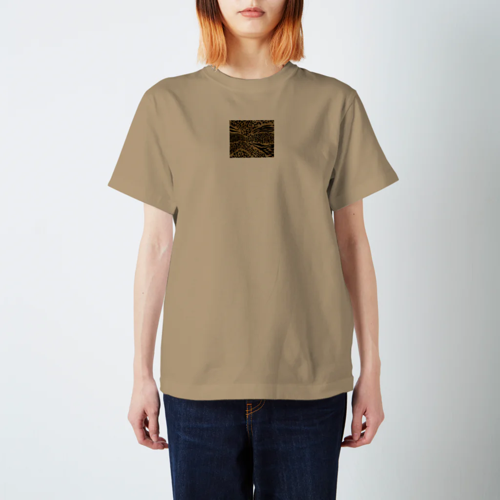 Animal_Collection_Clubのヒョウ柄好きですが、何か Va.1 Regular Fit T-Shirt