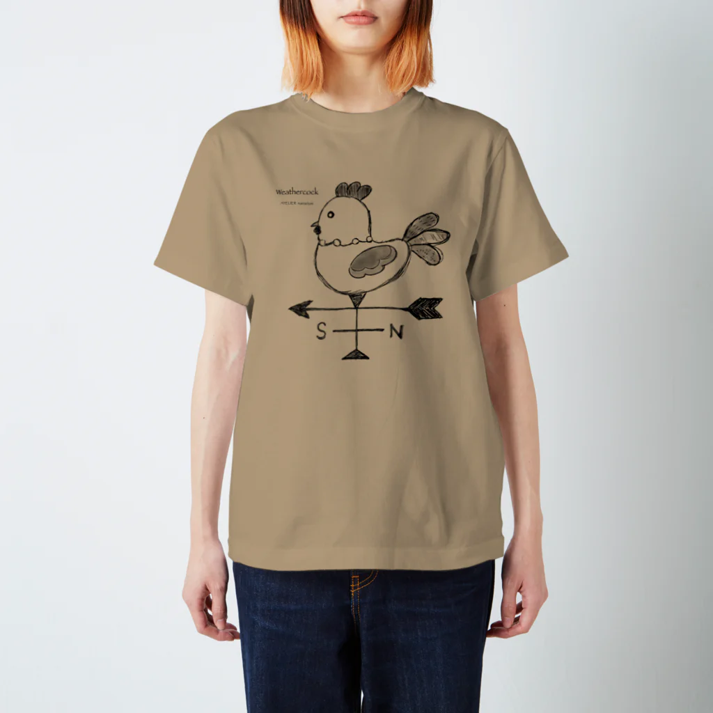 ATELIER nanariumのTS.風見鶏(ライン) Regular Fit T-Shirt