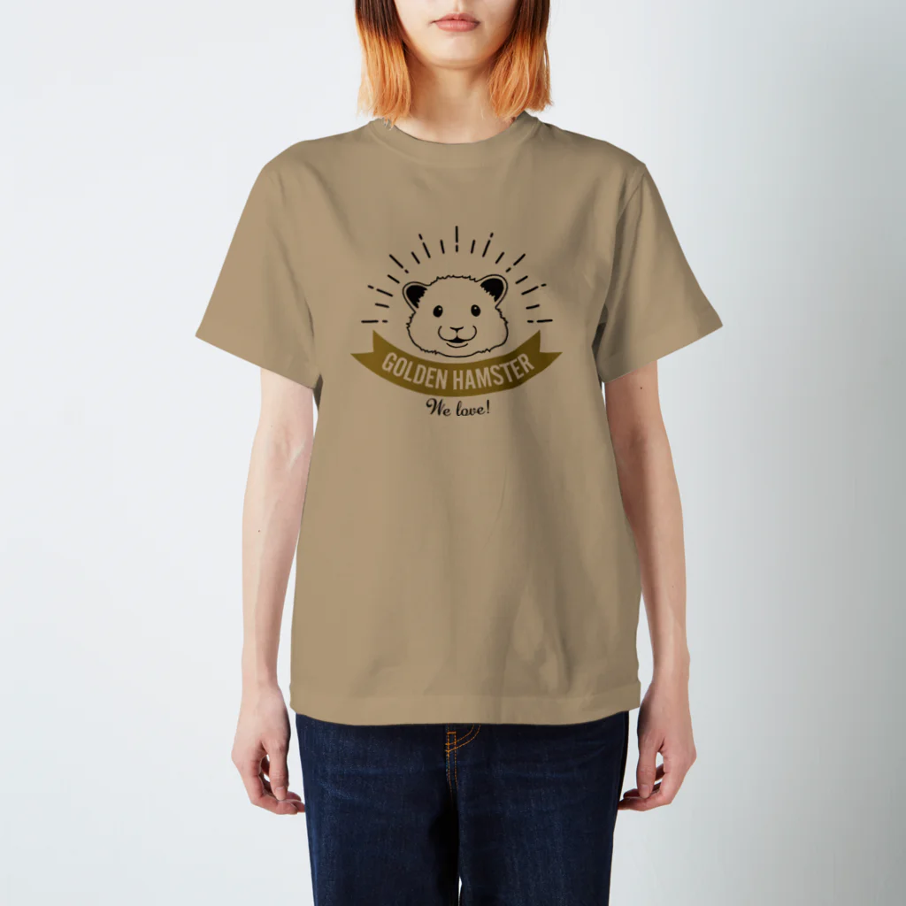 ハム‘s工房のキンクマ線画 スタンダードTシャツ