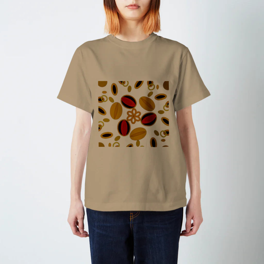 pastelia　shopの秋のアーモンド収穫祭‥Almond harvest festival Regular Fit T-Shirt