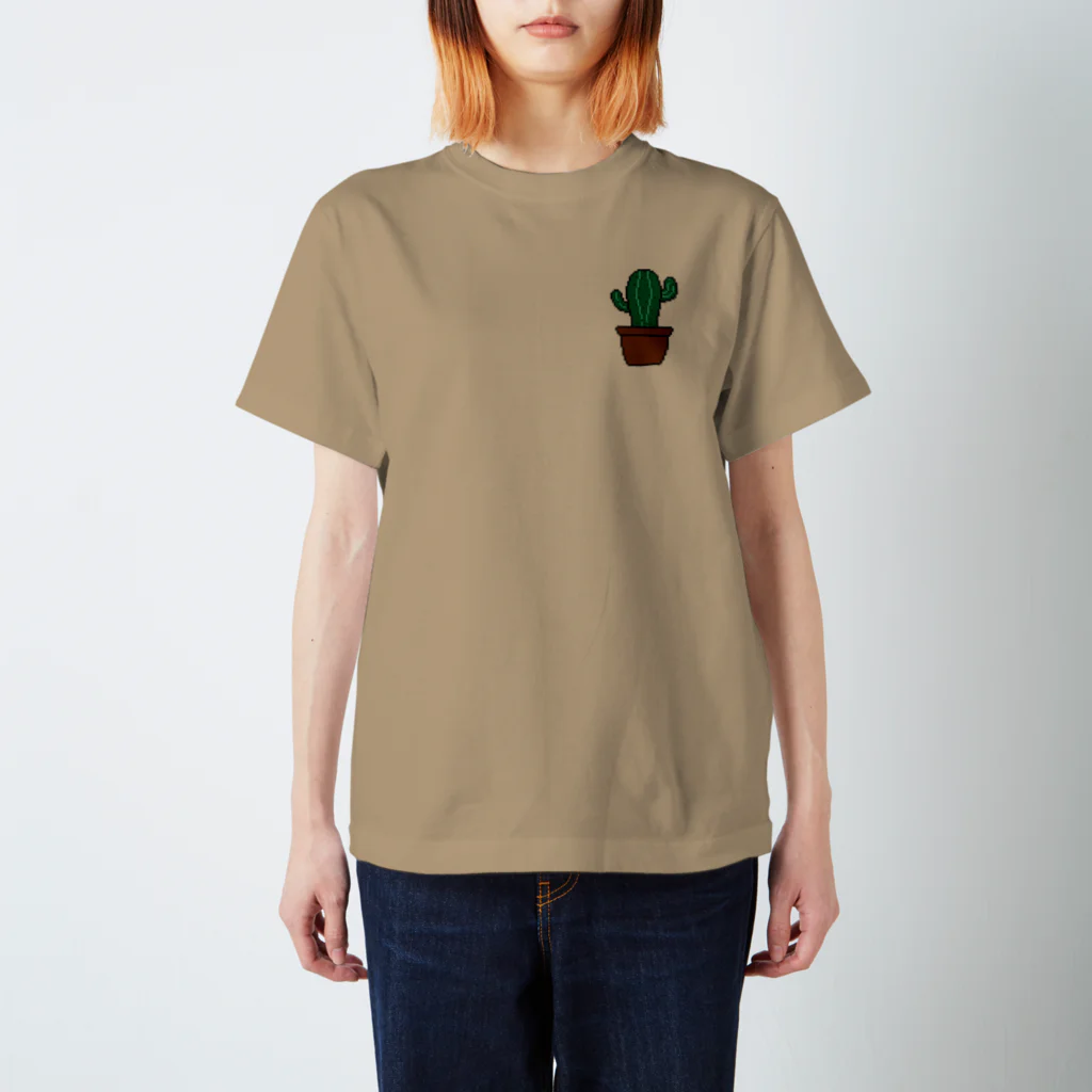 yuNN3のサボテン　cactus ドット絵 Regular Fit T-Shirt