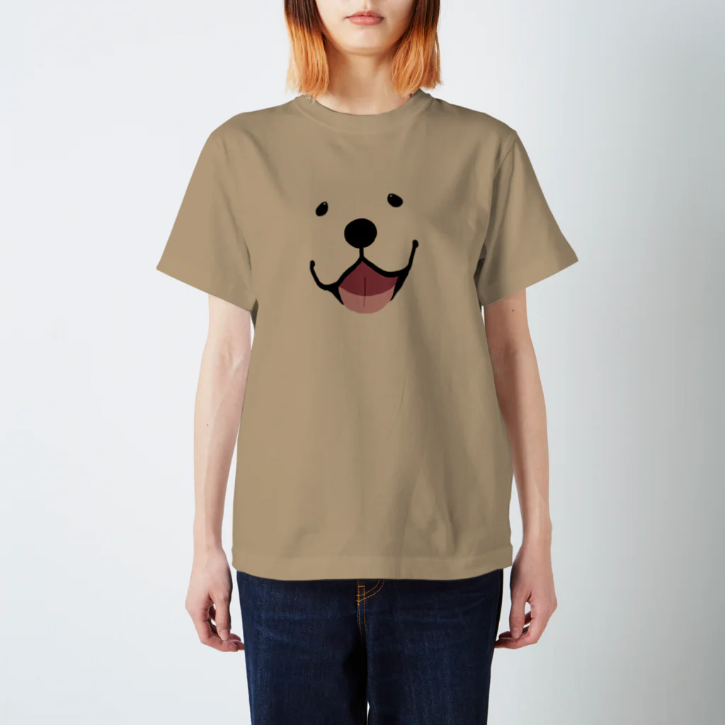 Dog Drawer Drawn by Dogの犬らしきもの Regular Fit T-Shirt