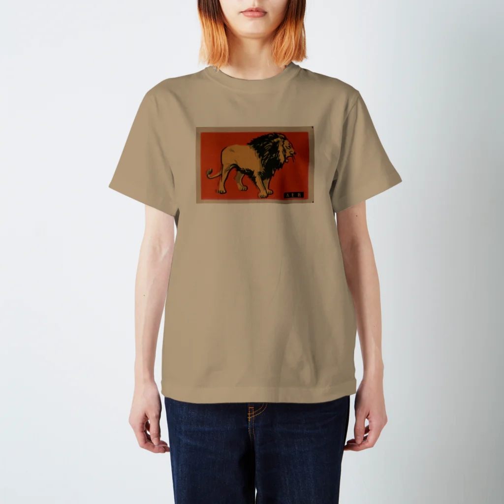 YS VINTAGE WORKSのロシア　オレンジ・ライオン Regular Fit T-Shirt