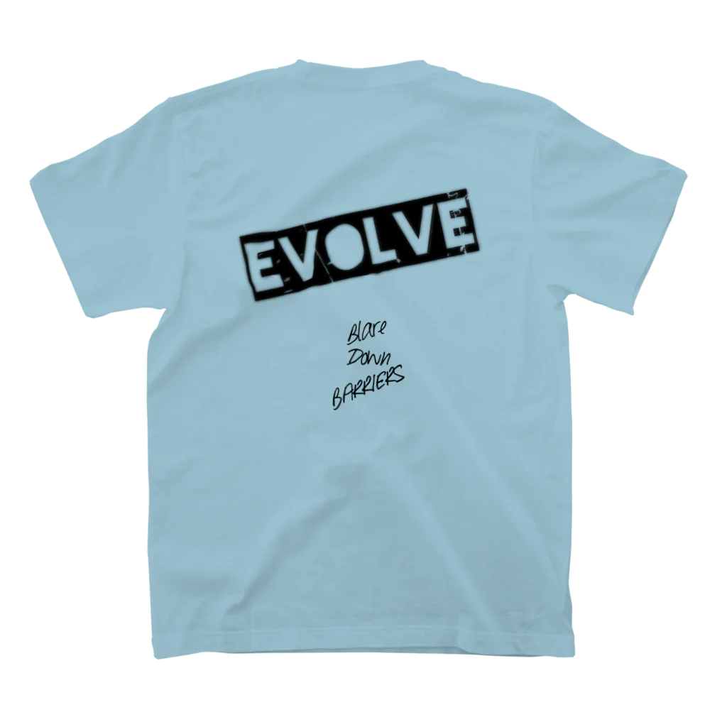 TICK_DeのEVOLVE スタンダードTシャツの裏面