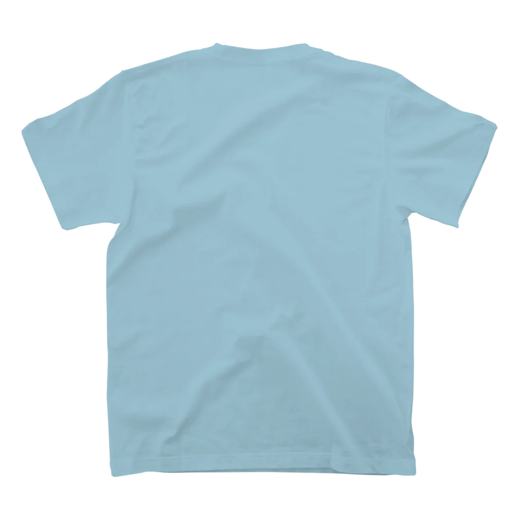 離島のチュータのグッズの チュータ　小さくたたずむTシャツ  スタンダードTシャツの裏面