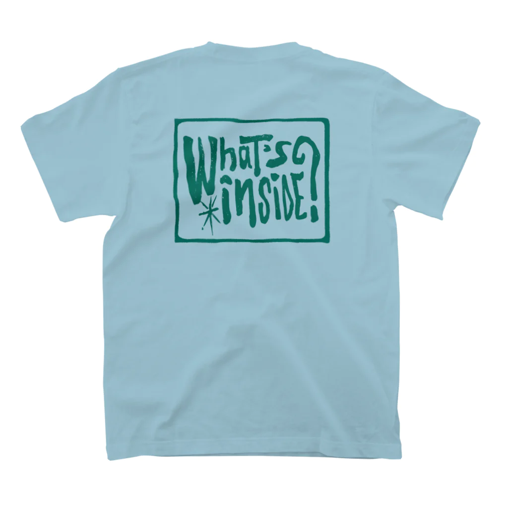 工房KOME kijiworks（Bottega KOME kijiworks）のBKKW-WHTSINSIDE スタンダードTシャツの裏面