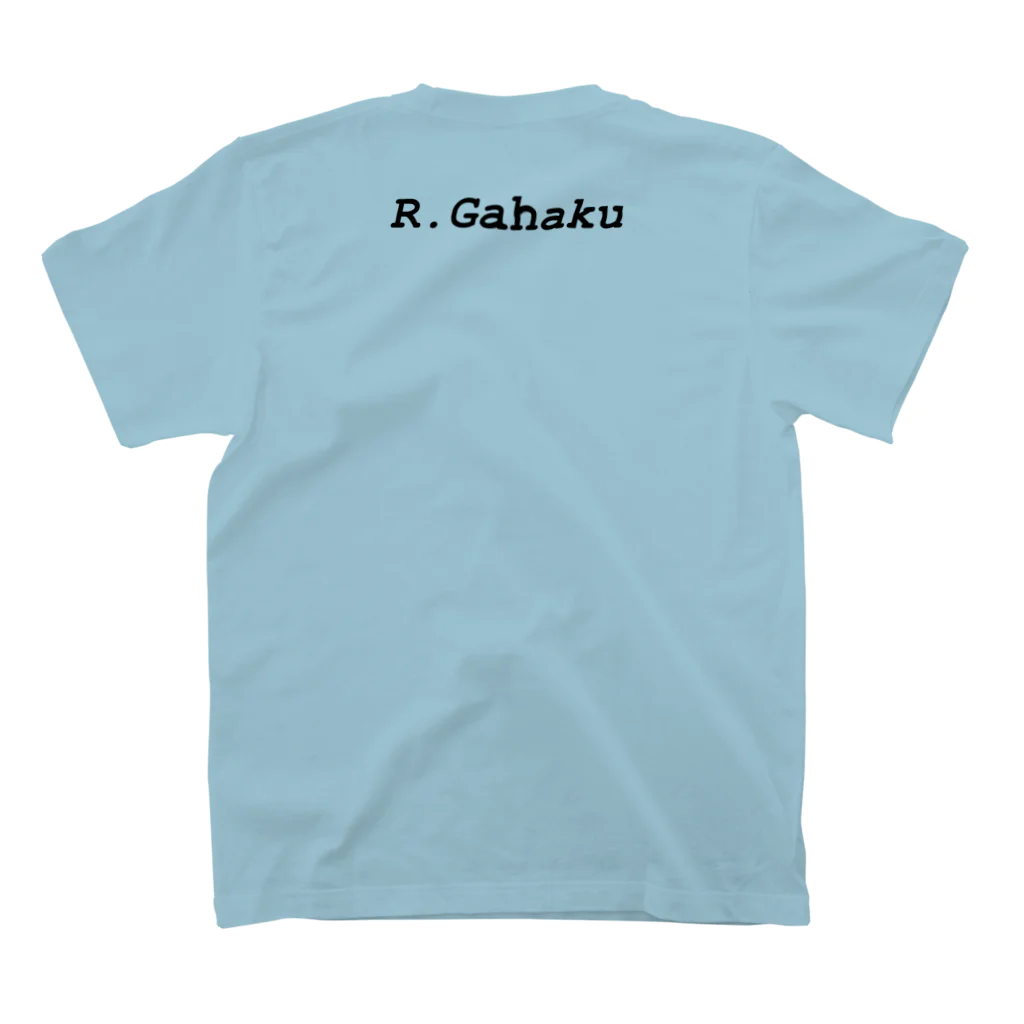 Straw&FriendsのR.Gahaku / DONNO スタンダードTシャツの裏面