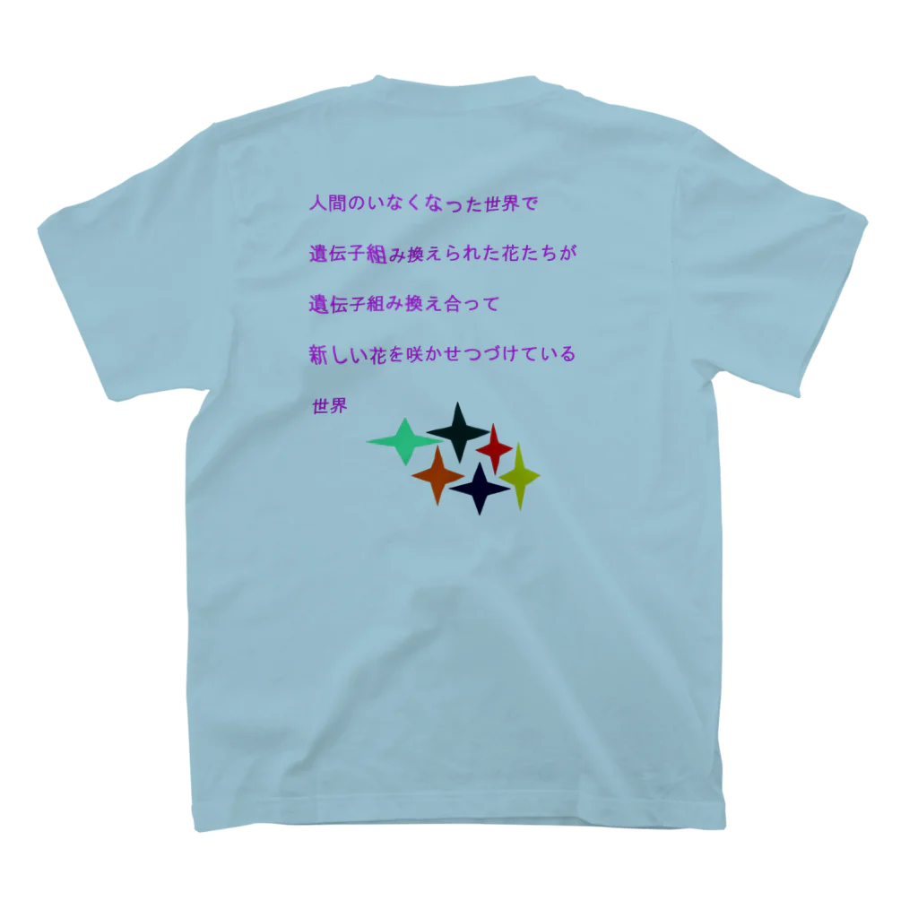 すこぺりあのすの組み換え合戦 スタンダードTシャツの裏面