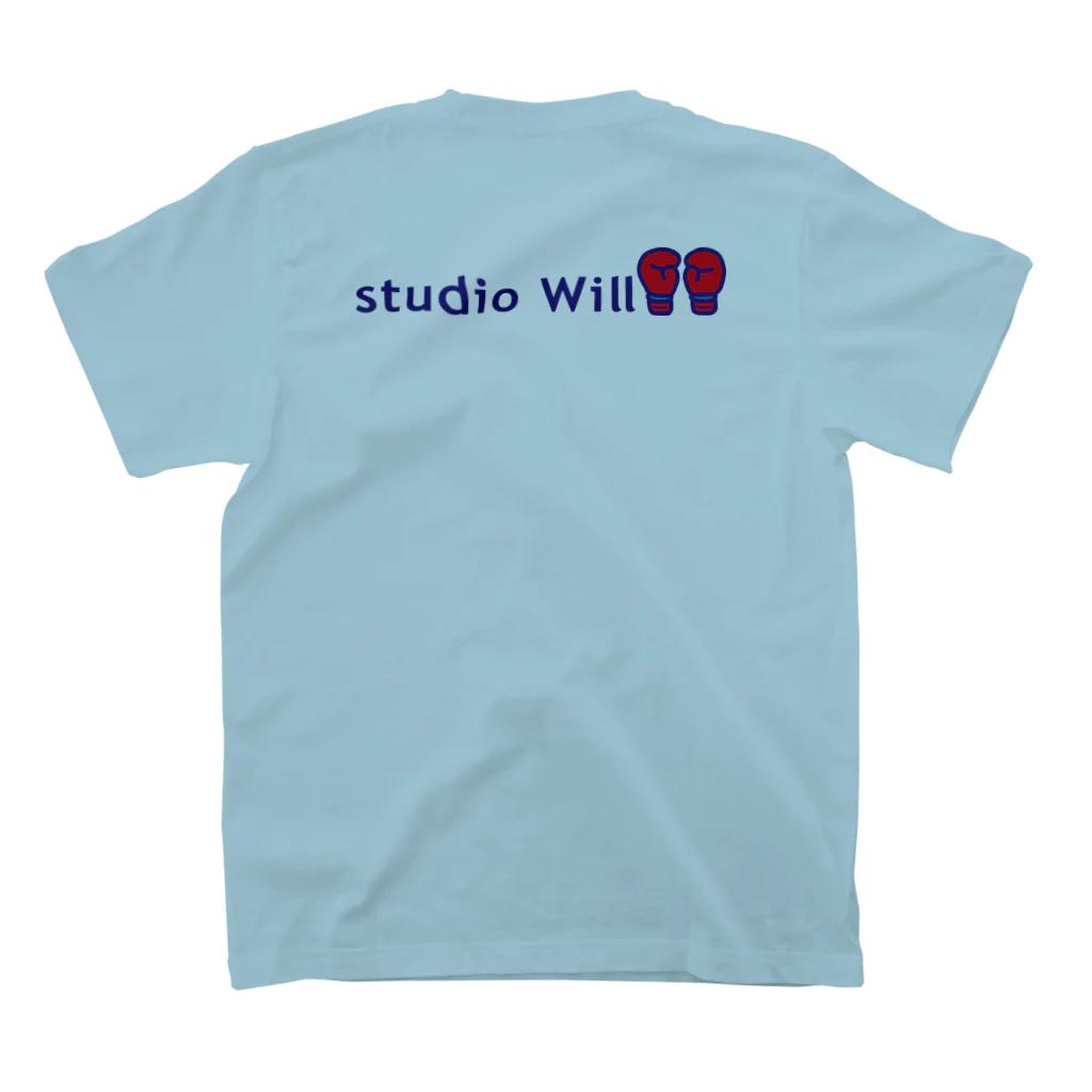 総合格闘技・フィットネス studio Willのstudio Will×INGRID オリジナルTシャツ_A2 Regular Fit T-Shirtの裏面