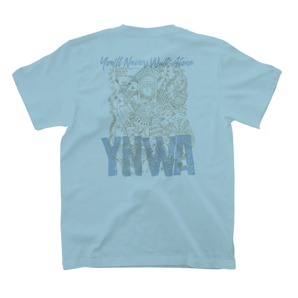 CircusDesignWorksのYNWA [BEIGE] T スタンダードTシャツの裏面