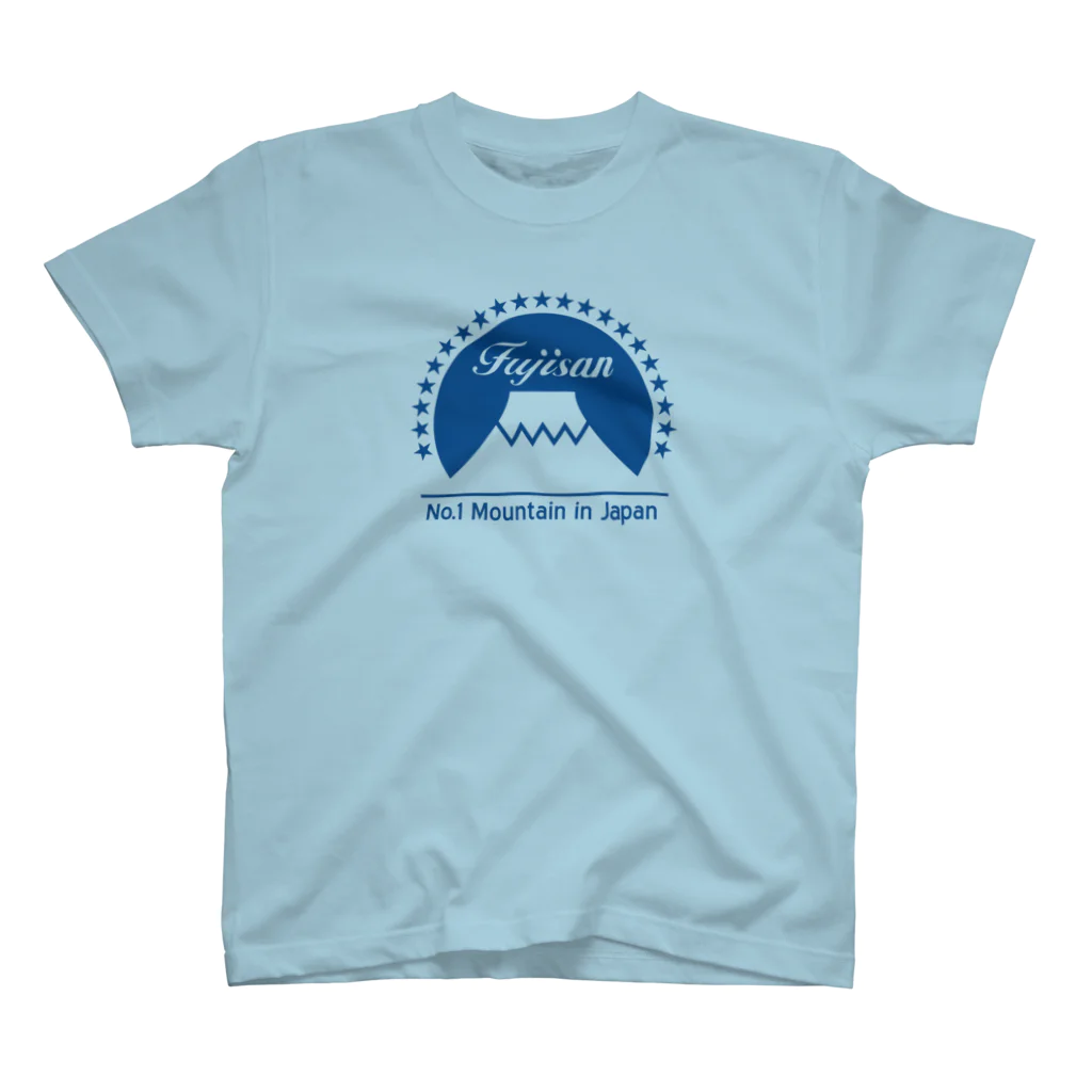 モルTの富士山　映画会社風 スタンダードTシャツ