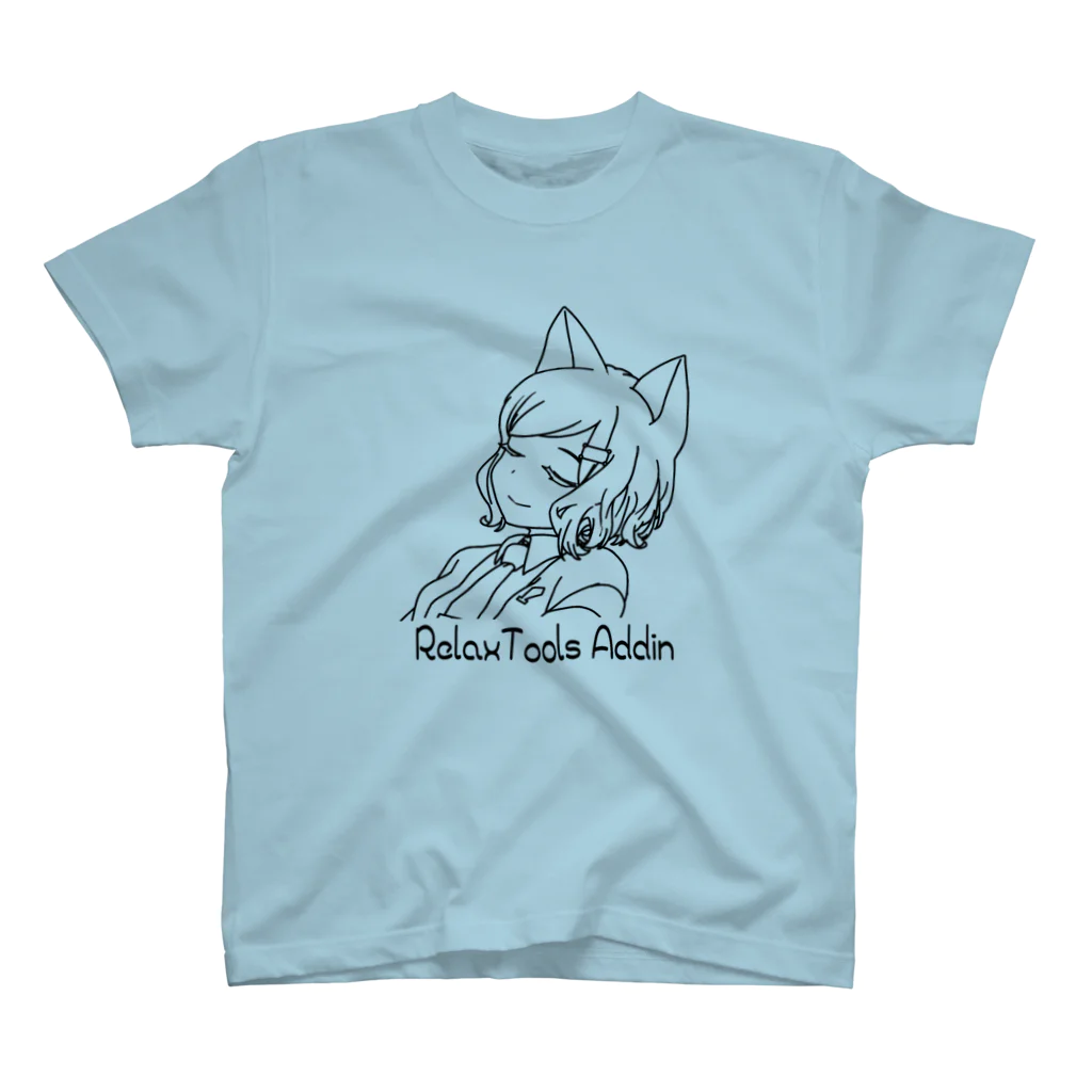 RelaxTools AddinのRelaxTools Addin(線画) スタンダードTシャツ