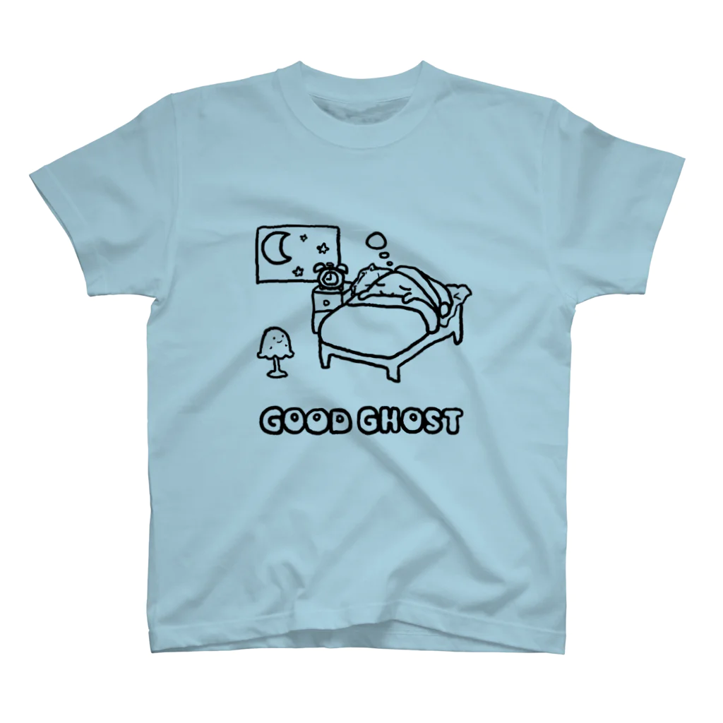 ぱのGOOD GHOST mono b スタンダードTシャツ