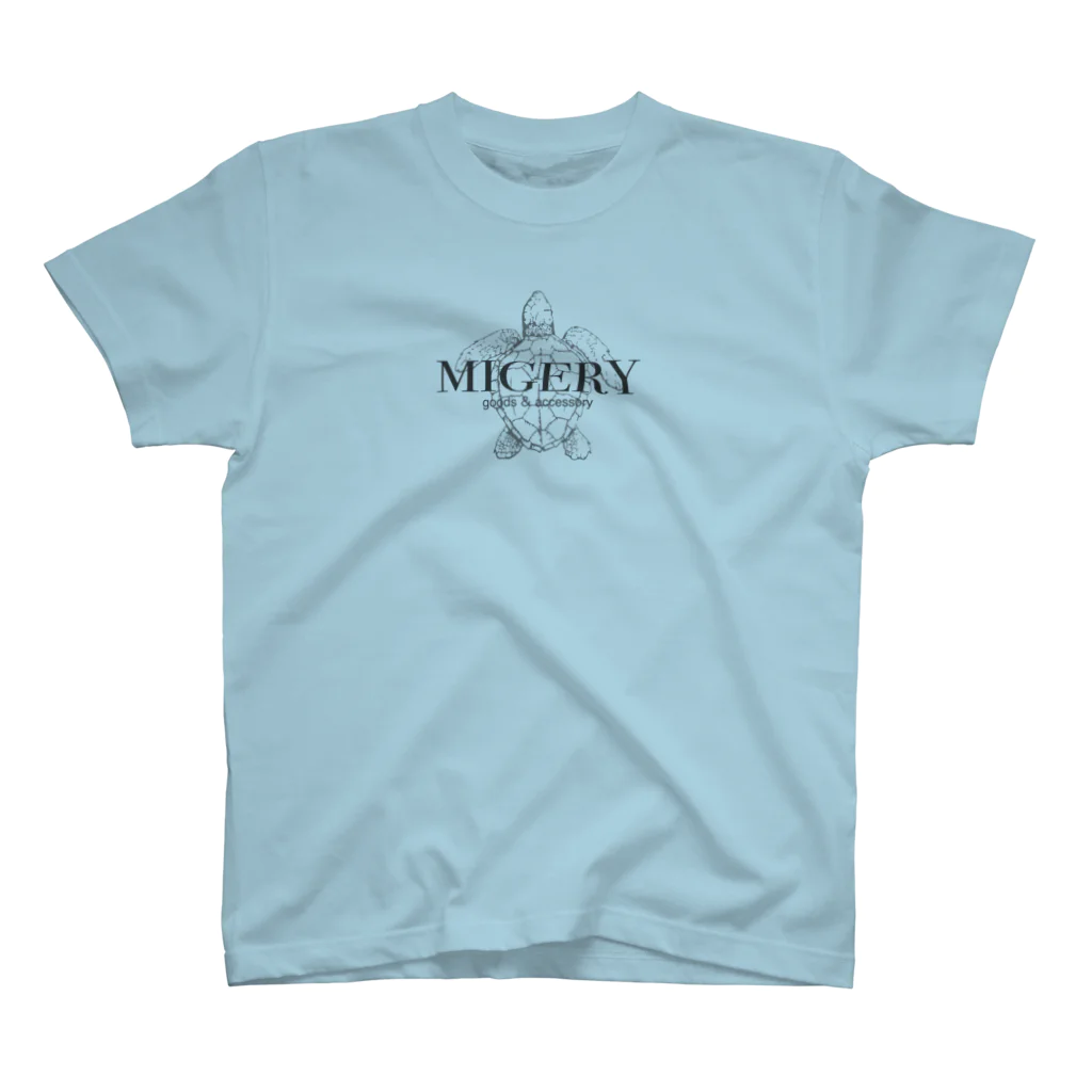 MIGERYのMIGERY 亀 スタンダードTシャツ