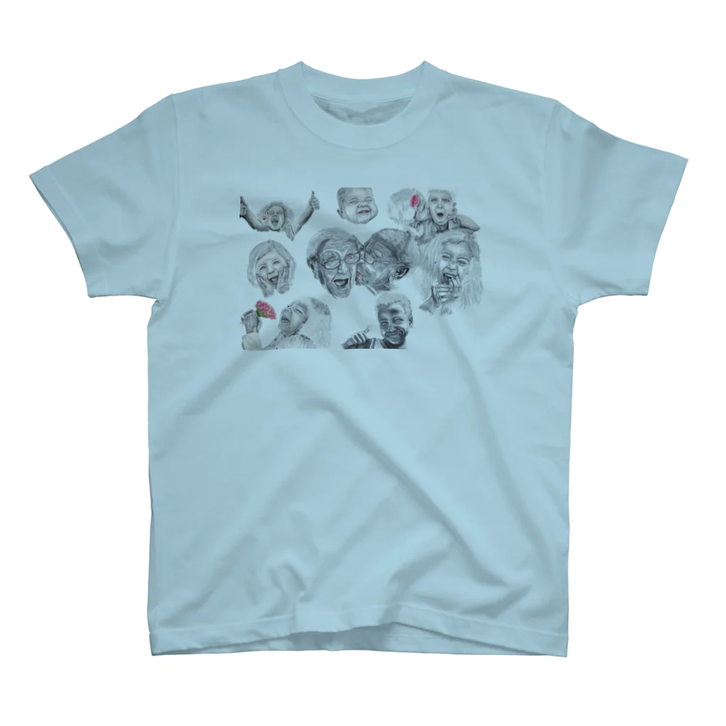 Owl's Dream　アウルズドリームのlove, peace and happiness Regular Fit T-Shirt