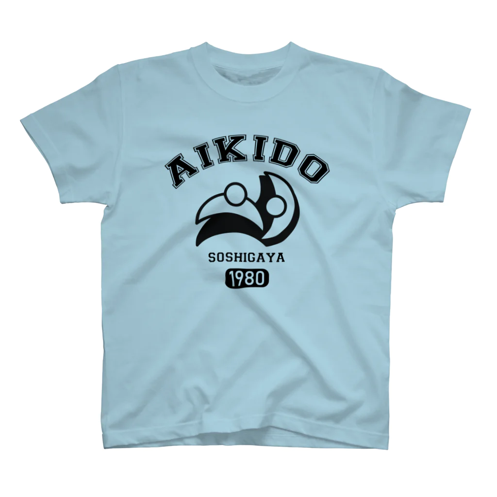 soshigaya_aのAIKIDO SOSHIGAYA 1980 スタンダードTシャツ