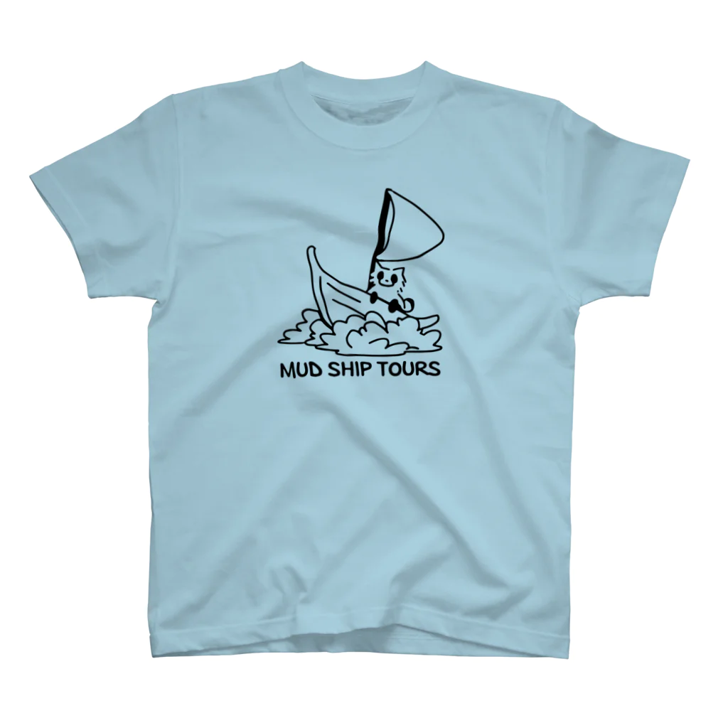 MUD SHIP TOURS Official Web Shopのでいすいくん。グッズシリーズ スタンダードTシャツ