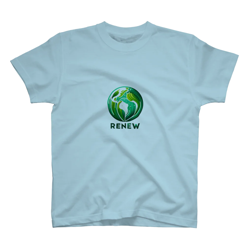 K'zolojiのre-new earth スタンダードTシャツ