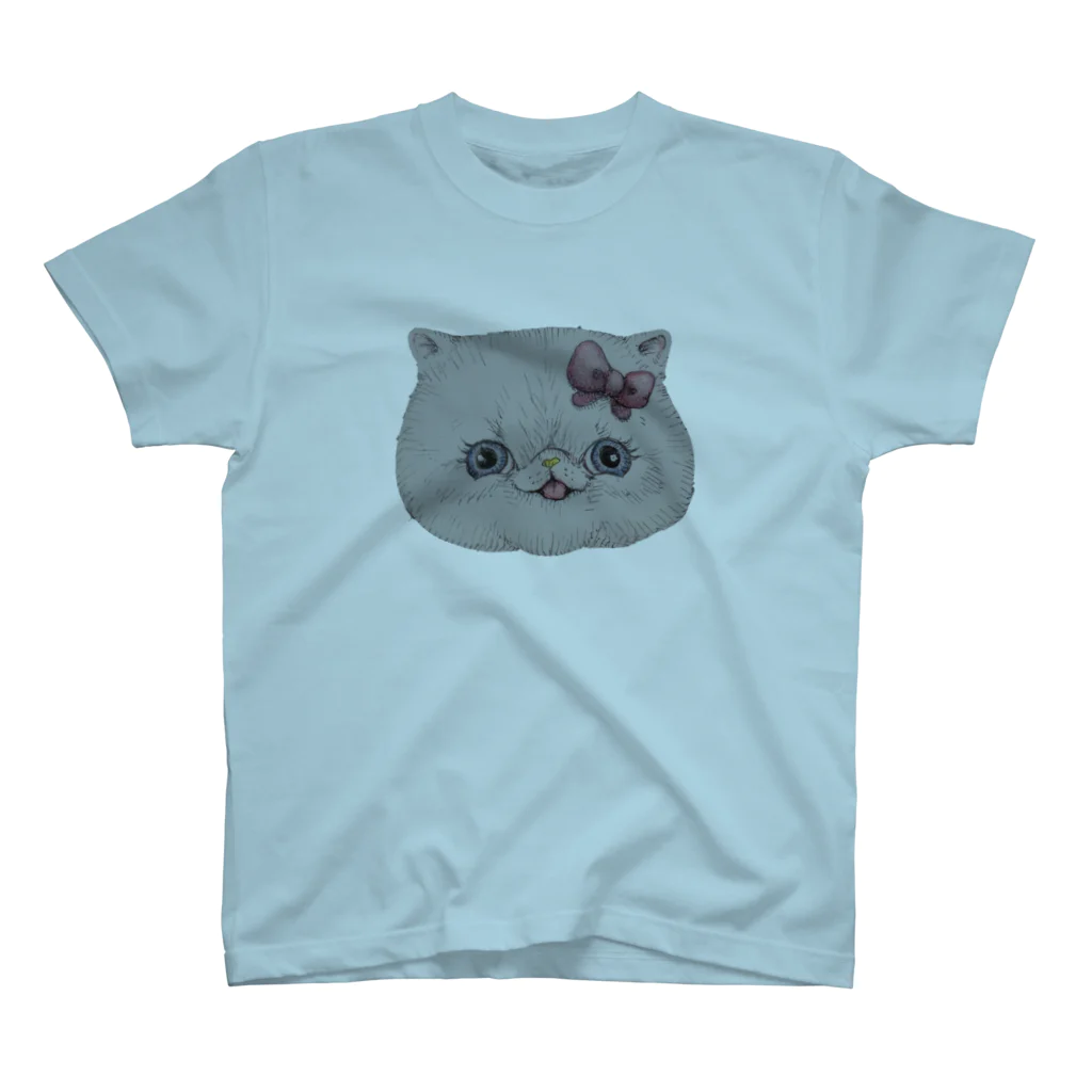 Atelier of cute catsのニコニコ　サニーちゃん Regular Fit T-Shirt