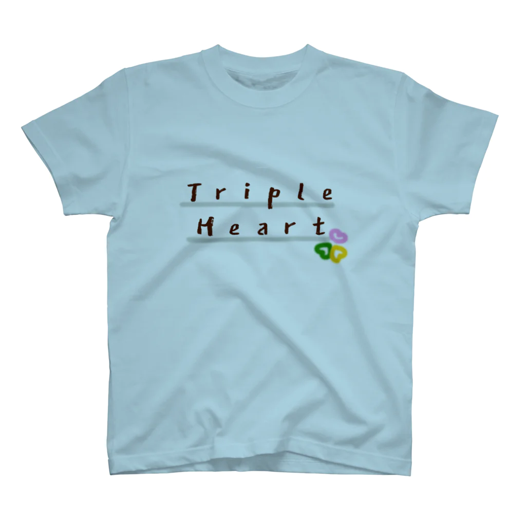 ジェー・オー・ビーのTriple Heart  スタンダードTシャツ