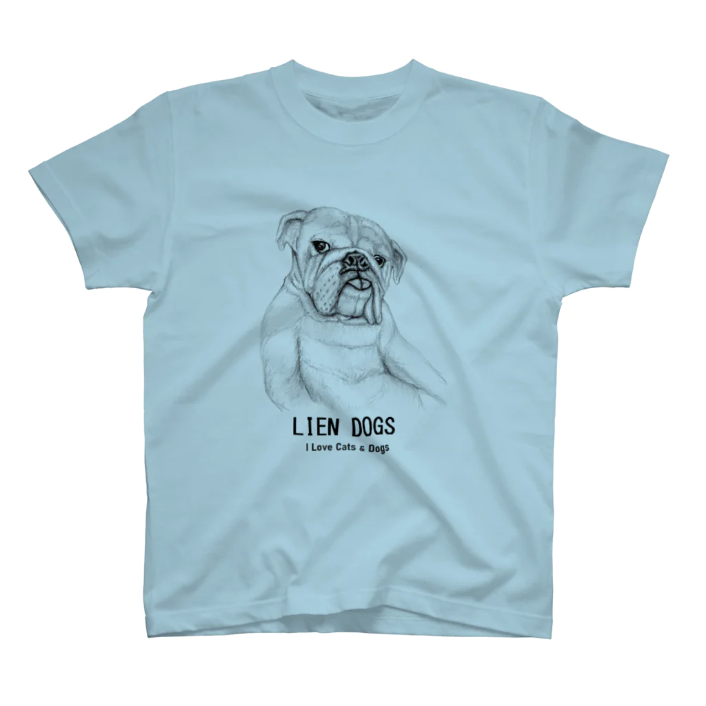 I love cats&dogs　の犬、イラスト Regular Fit T-Shirt