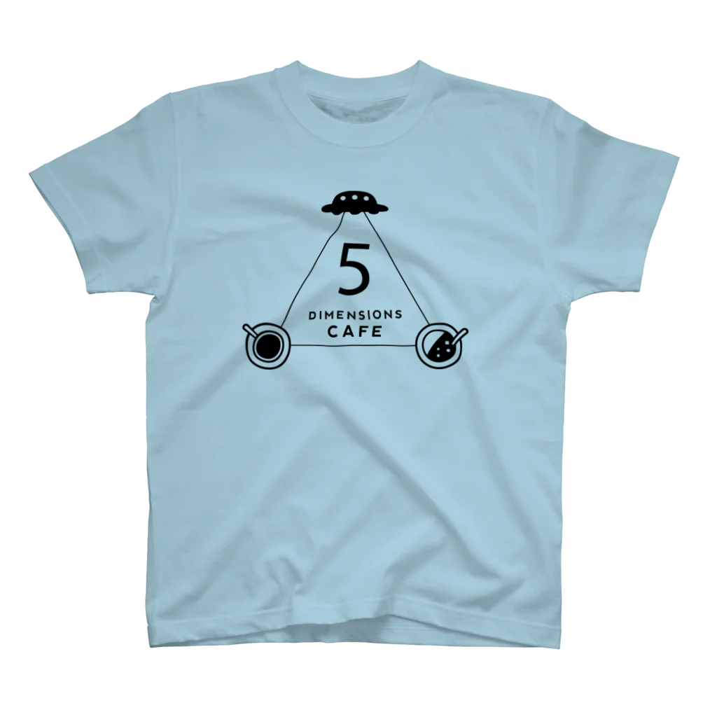 metao dzn【メタヲデザイン】の5次元カフェ（D）bk Regular Fit T-Shirt