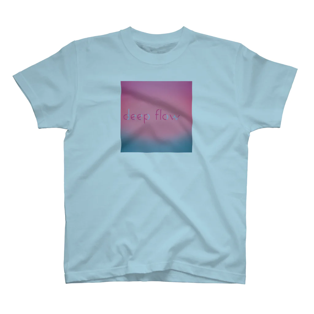 deepflowのTシャツワンピ ペールブルー Regular Fit T-Shirt