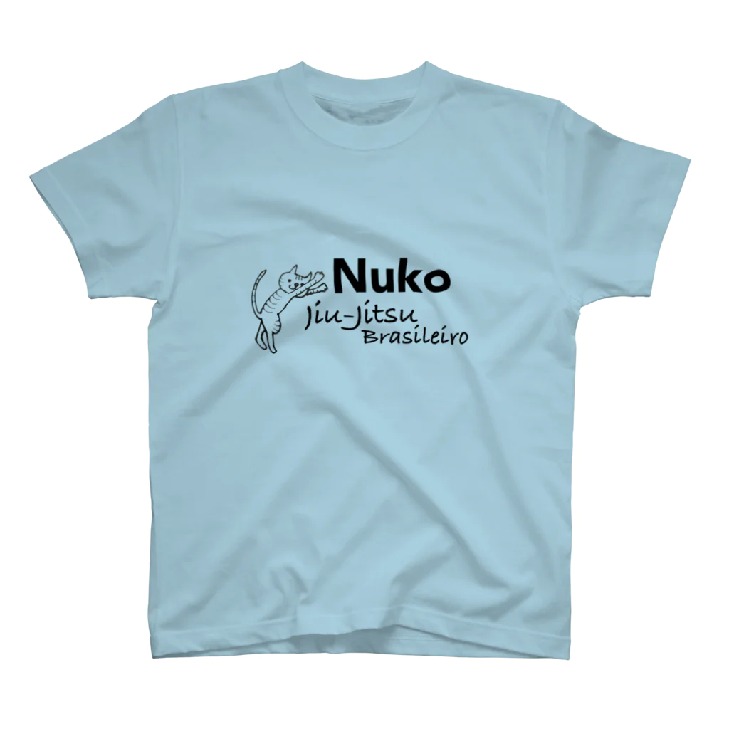 saki-bjjのヌコ(ネコ)柔術 Regular Fit T-Shirt