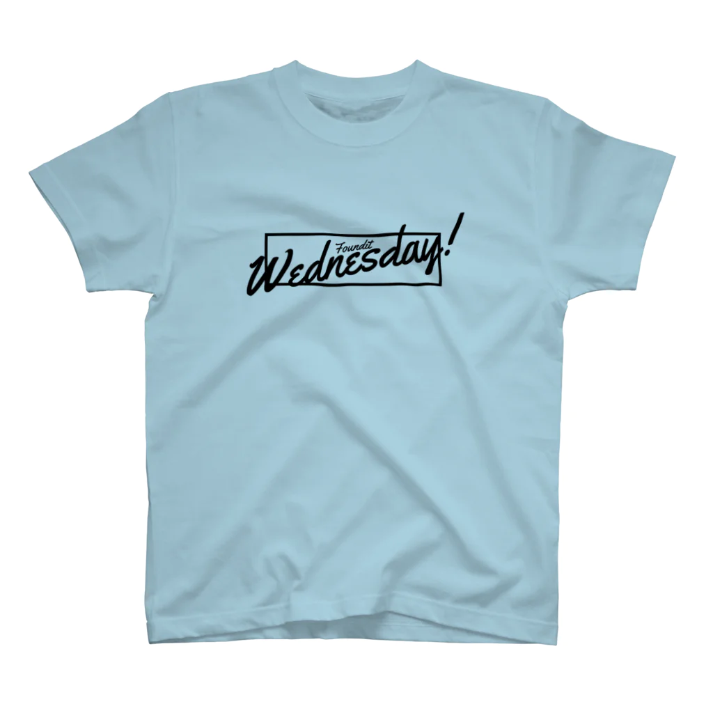 FounditのWednesday!(black) スタンダードTシャツ